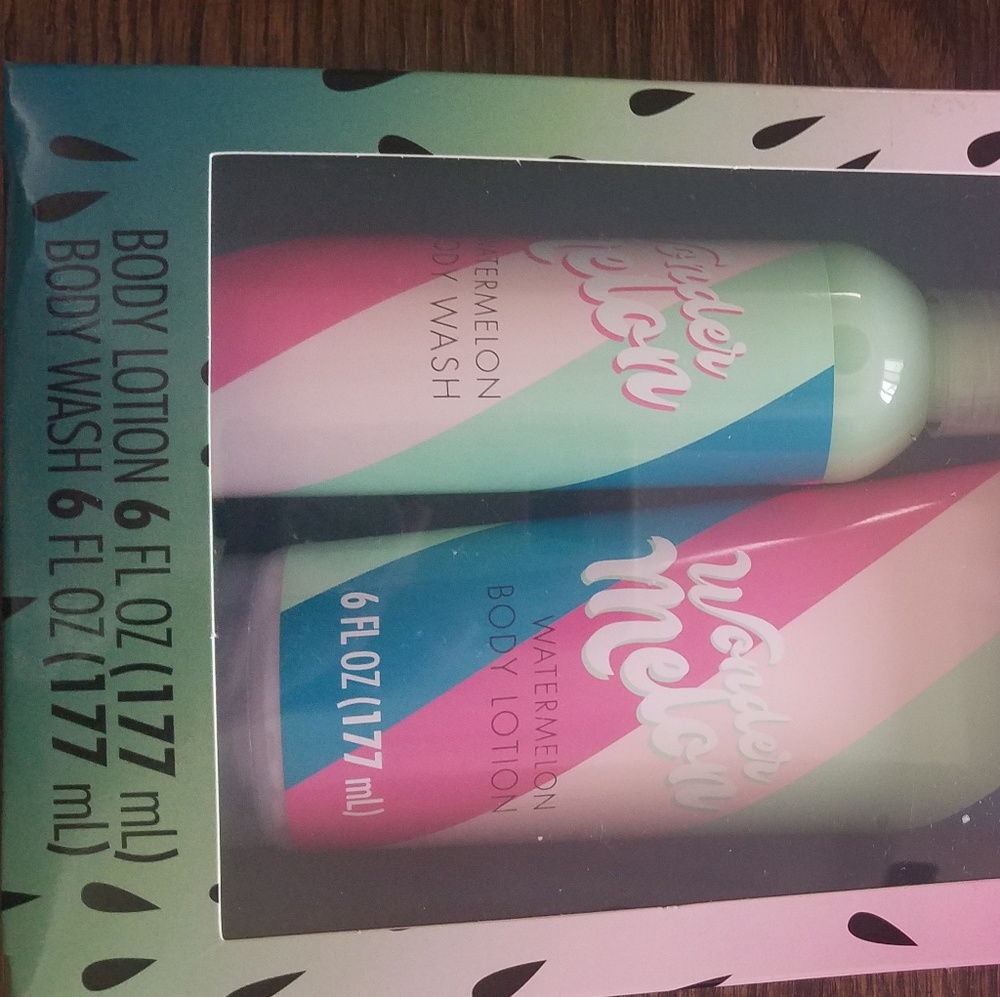 Wonder Melon lotion and body wash